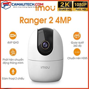 Camera wifi không dây Imou Ranger 4 MP hình ảnh 2K sắc nét