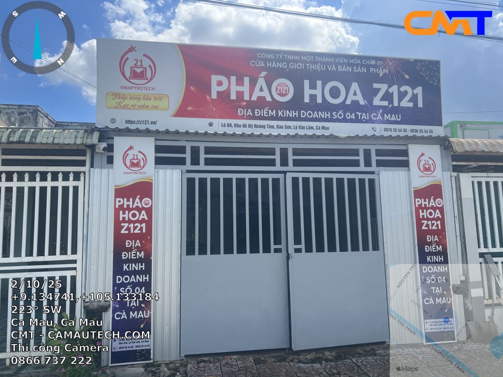 Lắp đặt Camera dahua trọn gói Giá rẻ Cà Mau