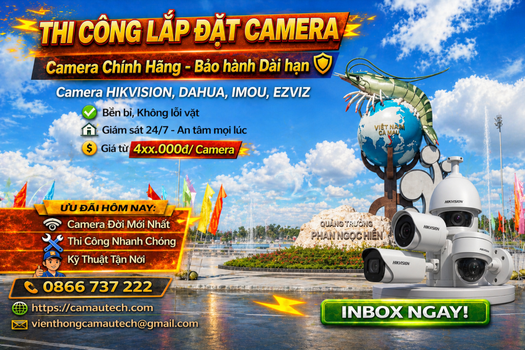 Camera cà mau