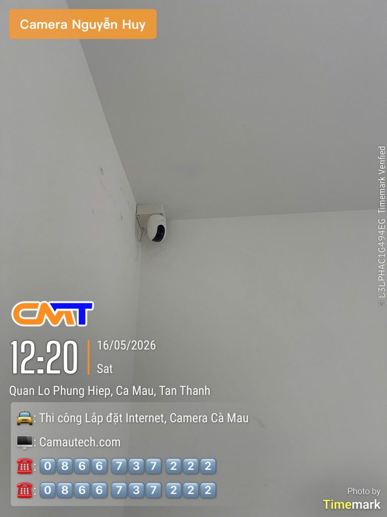 lắp camera xoay imou